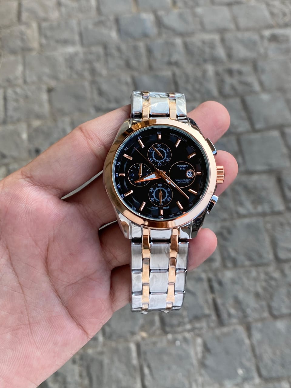 Tissot 1853 Two Tone Black