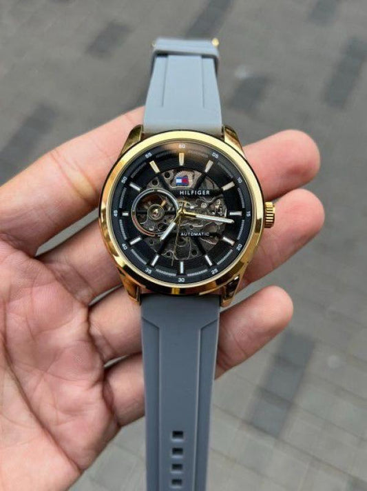 Tommy Hilfiger Automatic Gold Grey