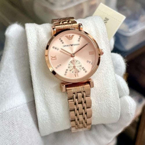 Armani Rose Pink With Chrono