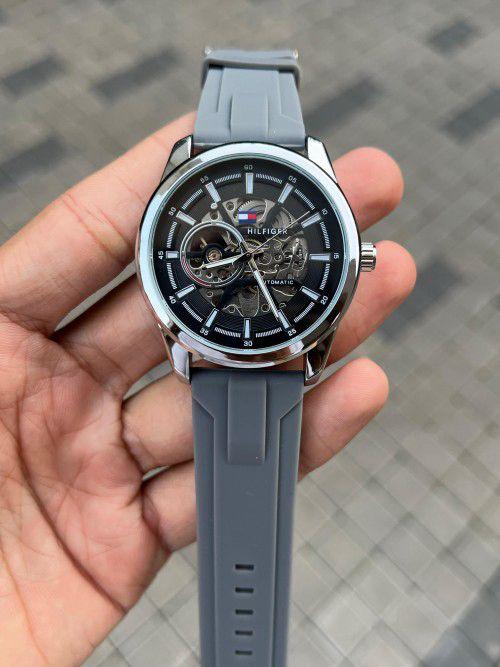 Tommy Hilfiger Automatic Silver Grey