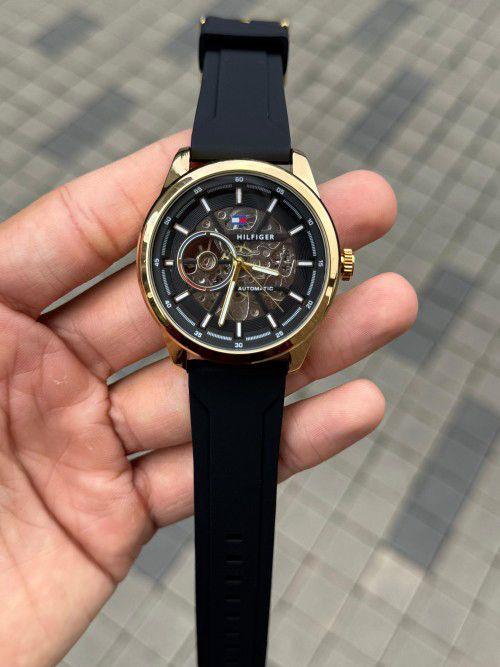 Tommy Hilfiger Automatic Gold Black
