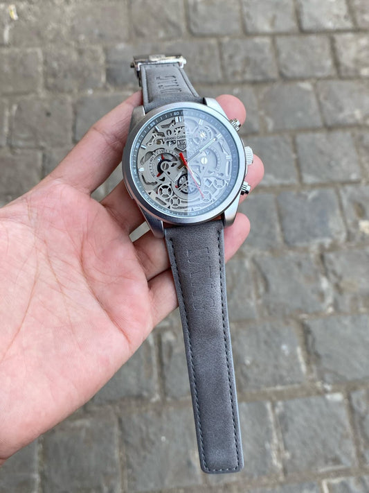 Tag Heuer CR 7 Grey Belt Grey Dial