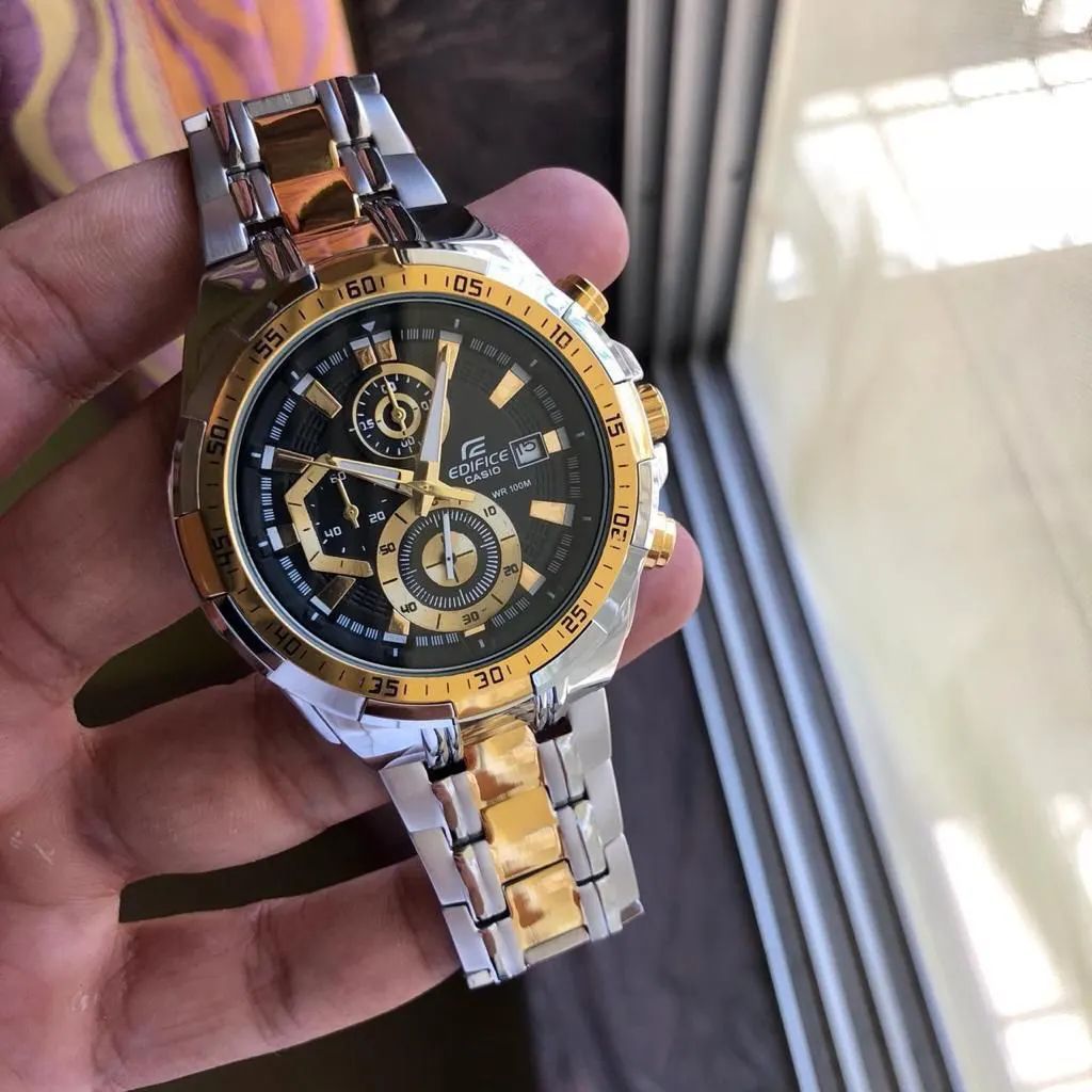 Edifice Two Tone Black