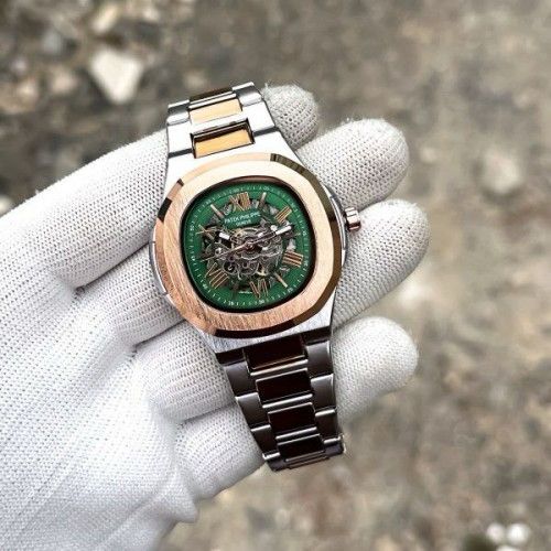 Patek Philipe Automatic Two Tone Green
